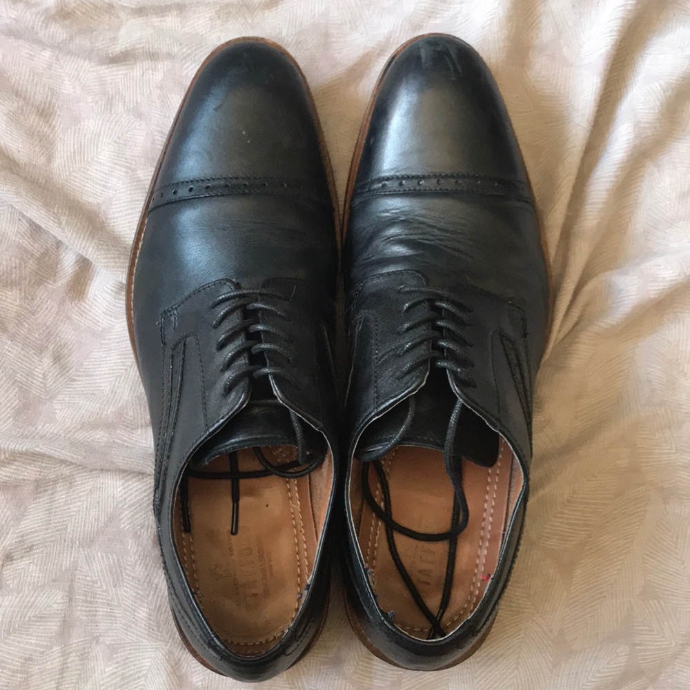 Stanford leather Oxford dress shoes